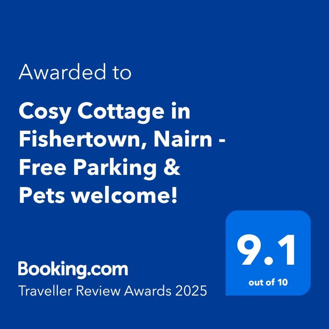 Cosy Cottage In Fishertown, Nairn - Free Parking & Pets Welcome Eksteriør billede